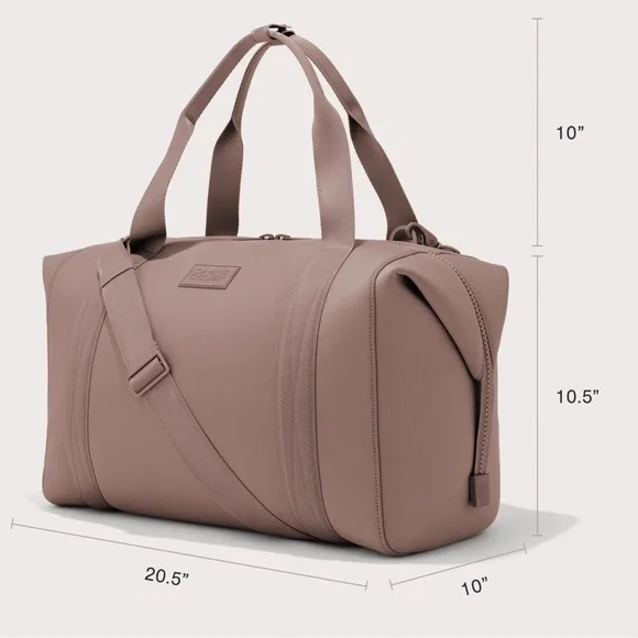 Dagne Dover Landon Carryall Neoprene XL in Fog - Picture 5 of 7